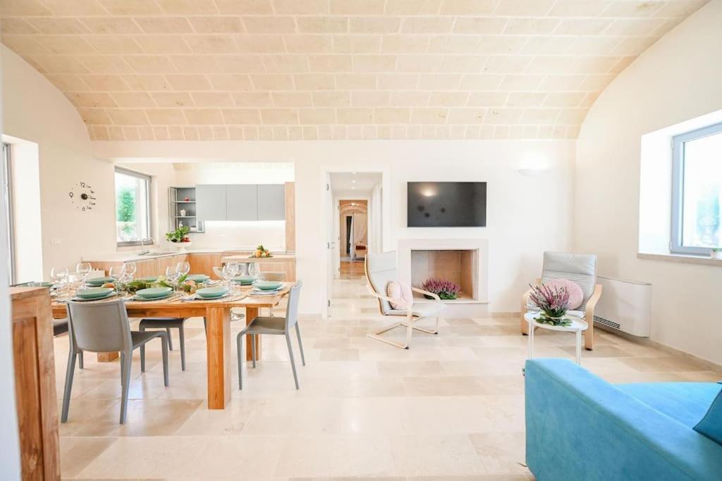 New Trulli Eden 101 With Private Pool And Jacuzzi Villa San Michele Salentino Exterior photo