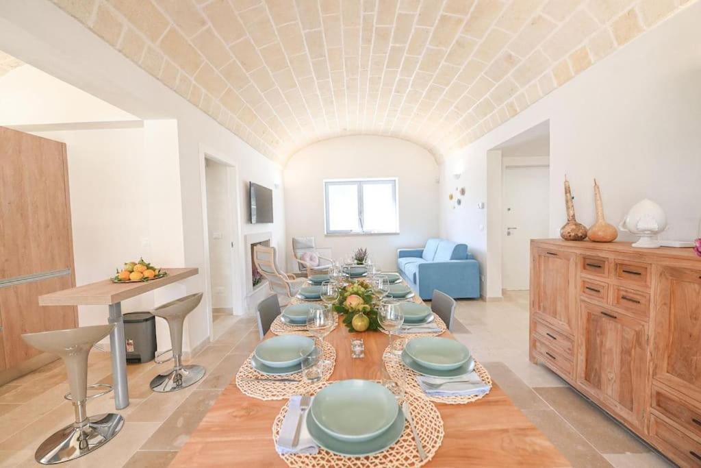 New Trulli Eden 101 With Private Pool And Jacuzzi Villa San Michele Salentino Exterior photo